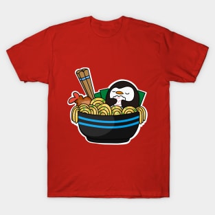 Penguin Ramen (one) T-Shirt